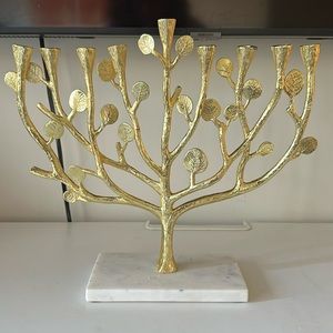 Michael Aram Botanical Leaf Menorah